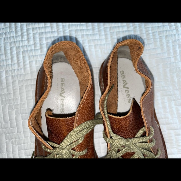 A pair of SeaVees Chukka tan leather boots. - Picture 4 of 7